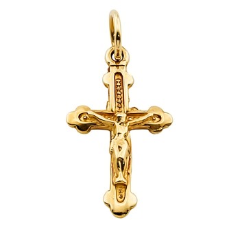 9ct Gold Crucifix Pendant